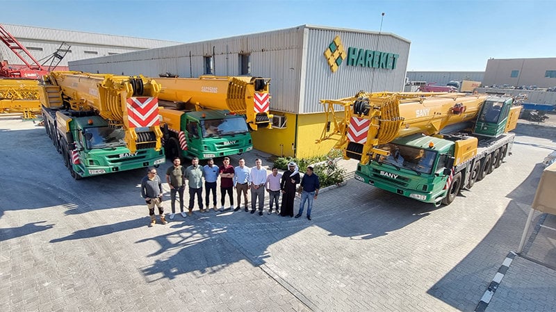 World-famous equipment rental service company expands into new markets with SANY products
